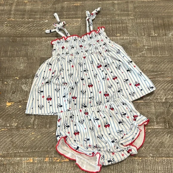 Disney Baby Fourth of July Minnie Mouse Set - Picture 1 of 5